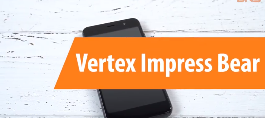 Telefon pintar VERTEX Impress Bear - kelebihan dan kekurangan